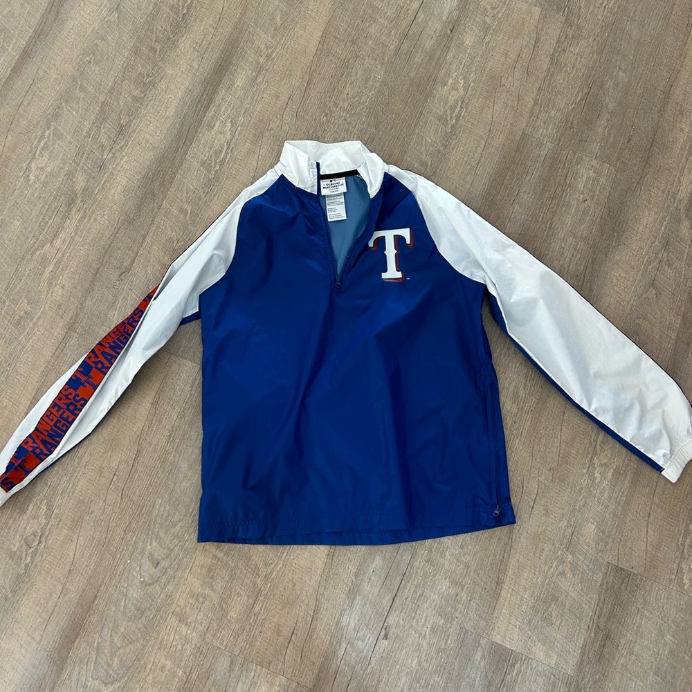 Texas Rangers youth windbreaker